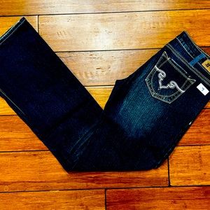 #7 Royal Blue 11x37 Bootcut Jeans